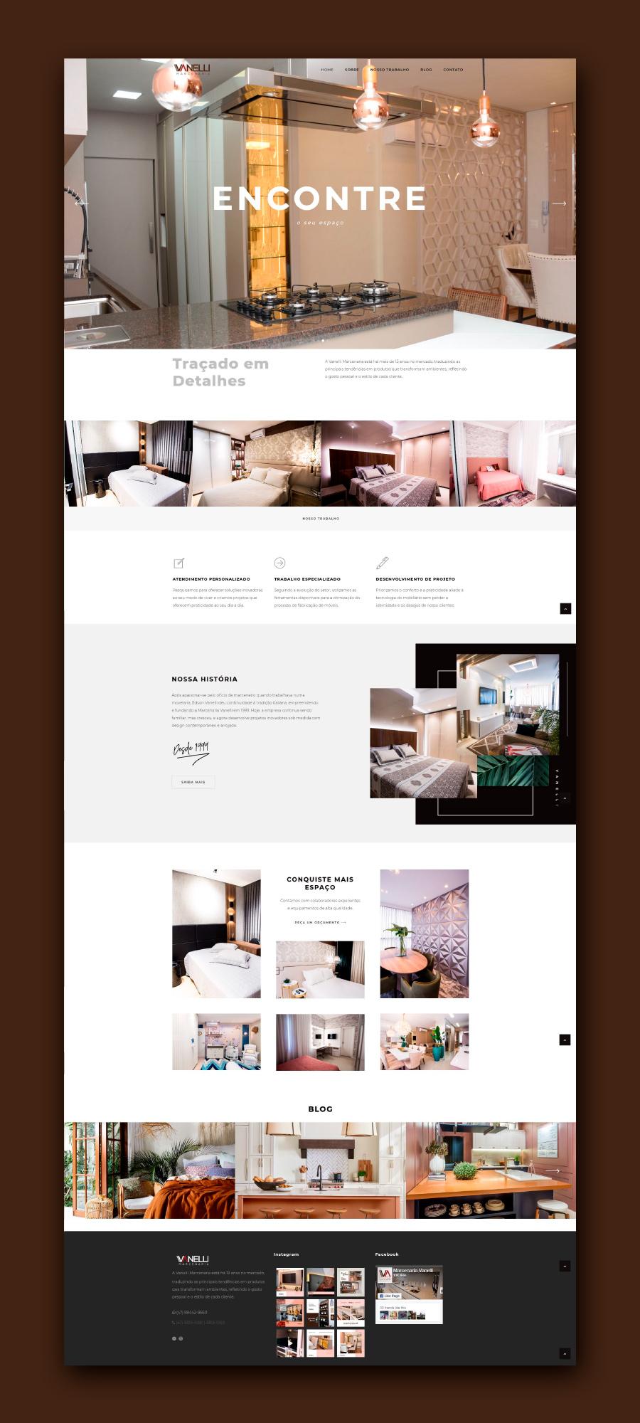Vanelli Marcenaria - Desenvolvimento de Site vanelli site